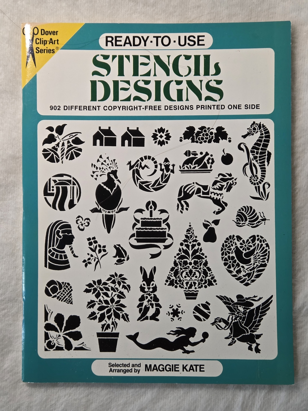 📕Ready-to-Use Stencil Designs by Maggie Kate over 900 Royalty Free Motifs